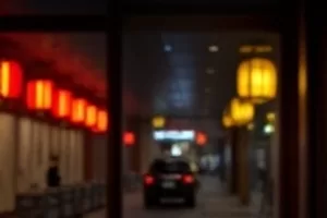 毕业季包场现场，座椅扶手上系着统一的布条标识